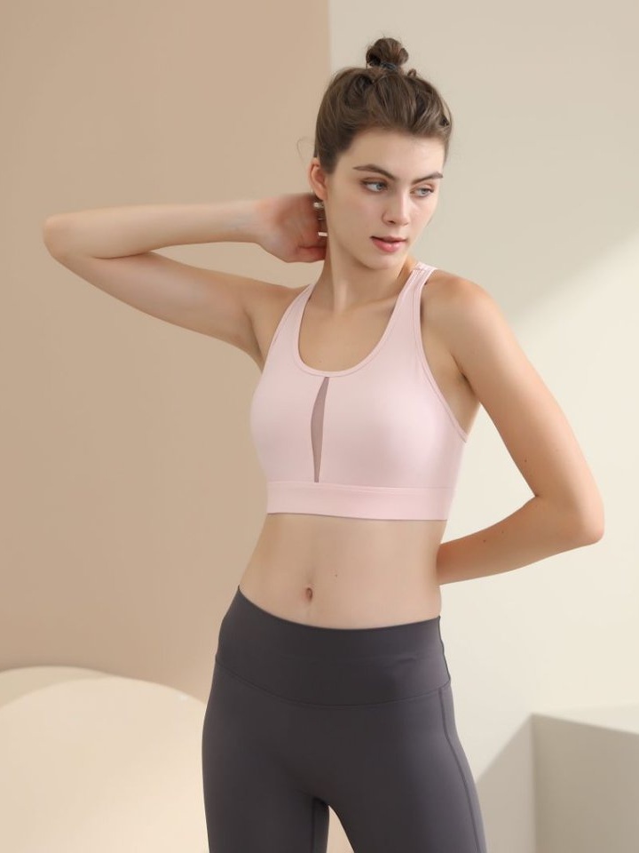 Light Pink Activewear Sports Bra