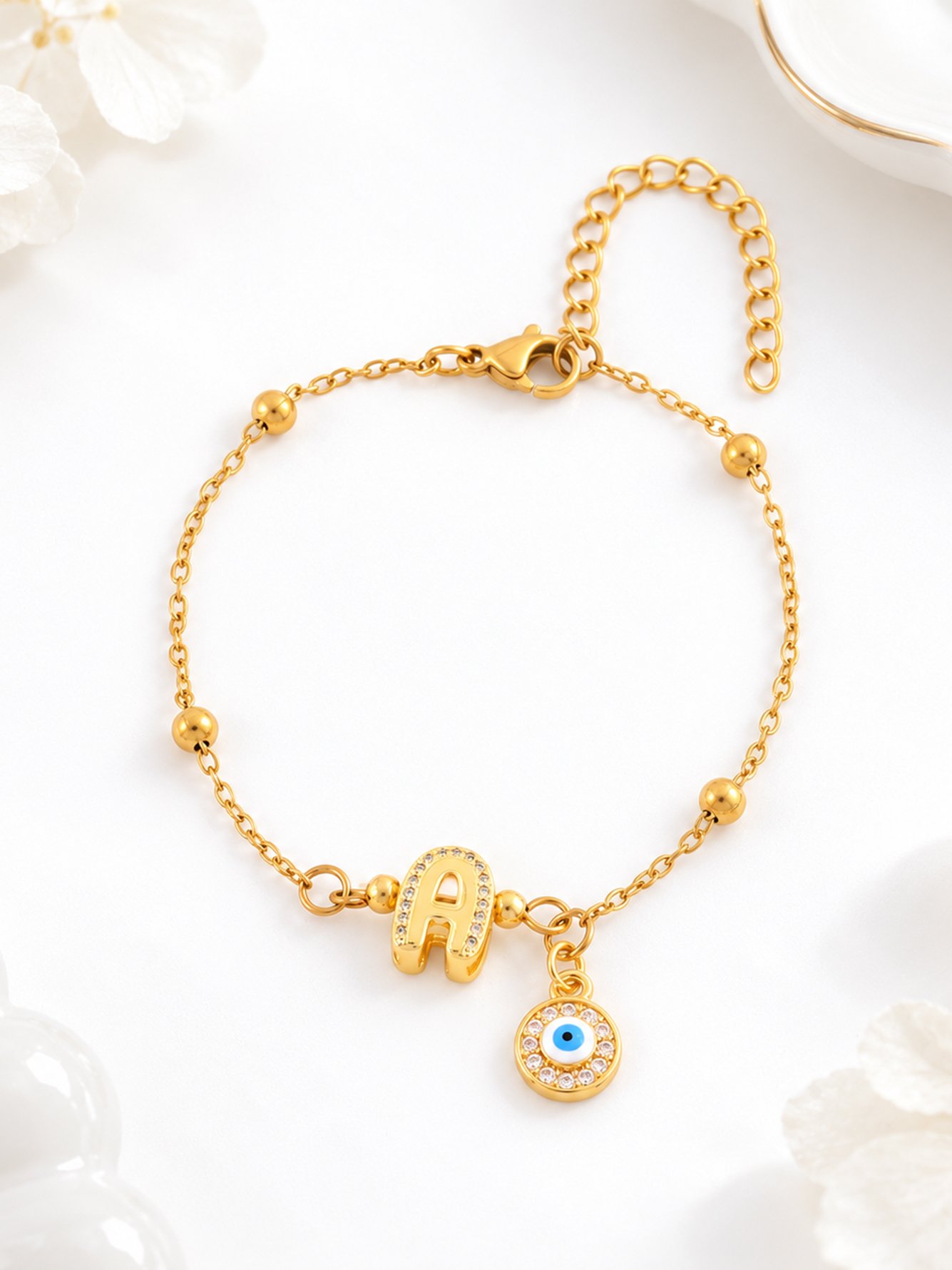 Gold Solid Bracelet