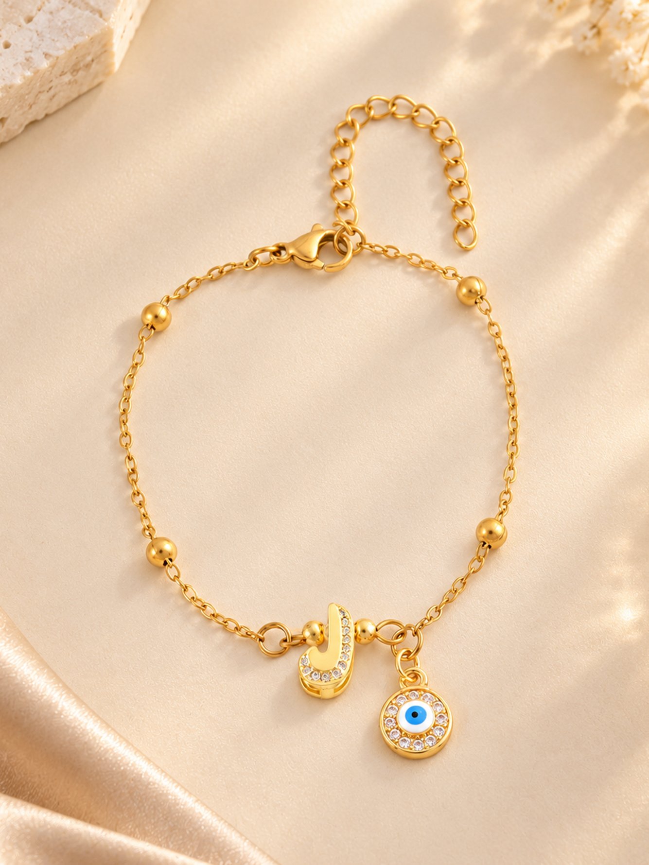 Gold Solid Bracelet