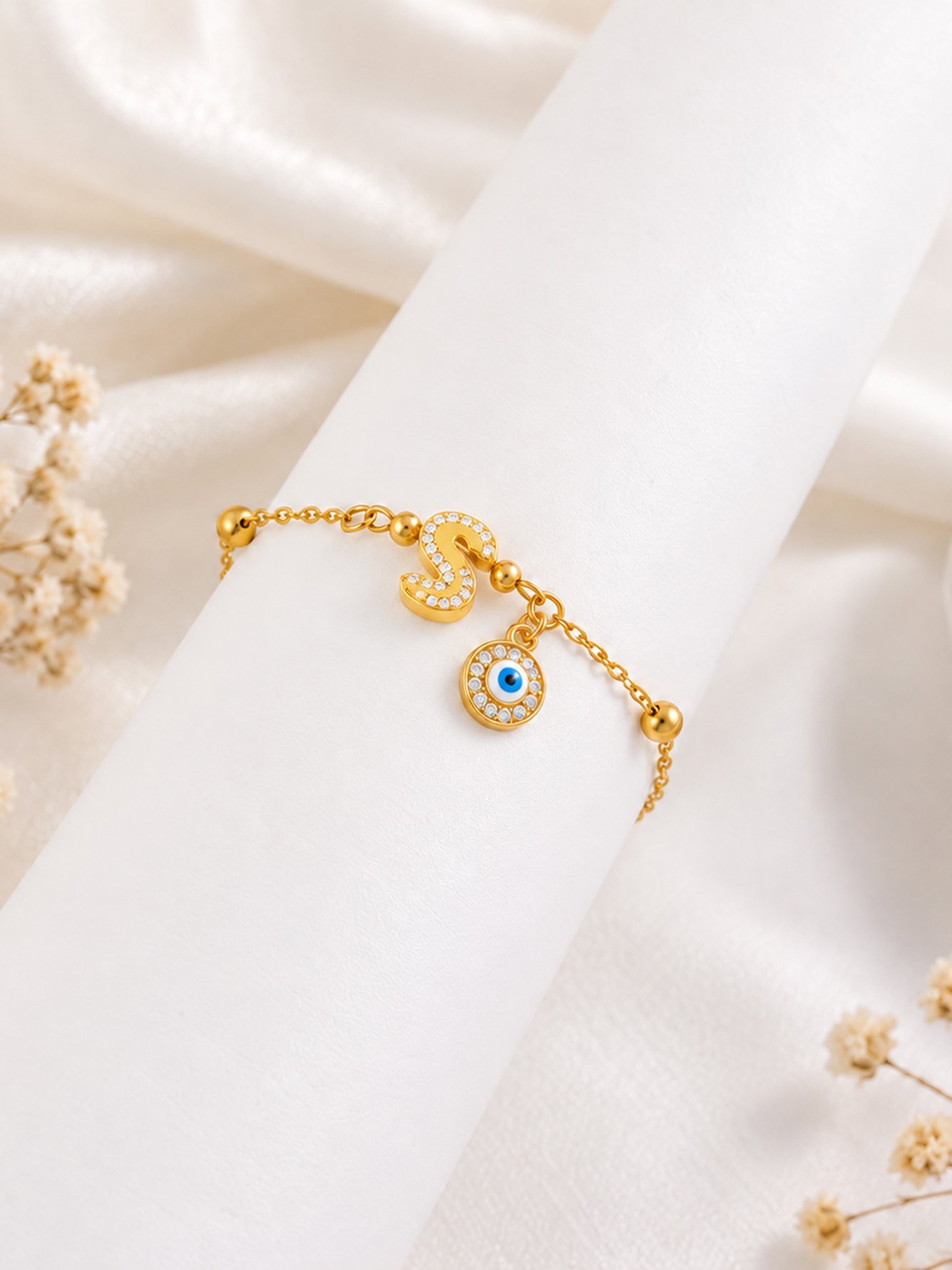 Gold Solid Bracelet