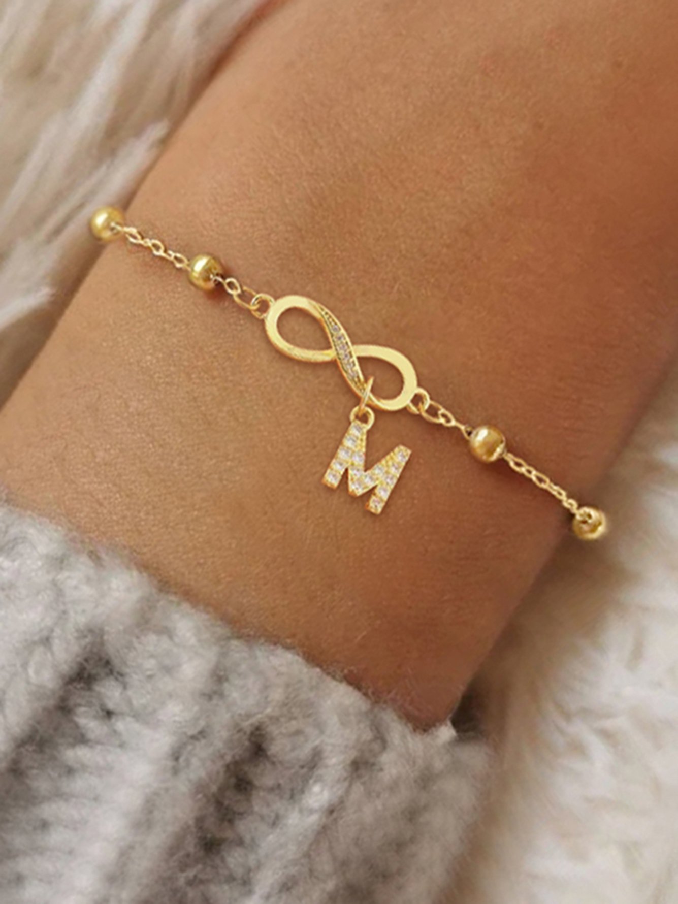 Gold Solid Bracelet