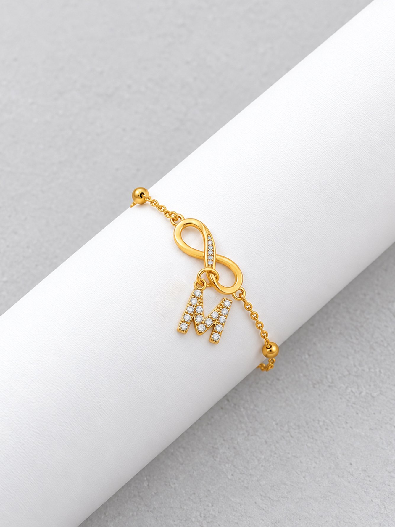 Gold Solid Bracelet