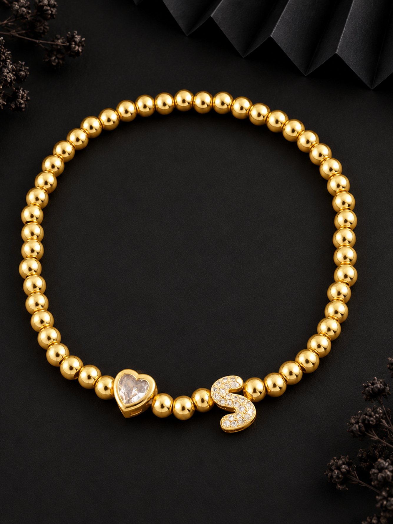 Gold Solid Bracelet