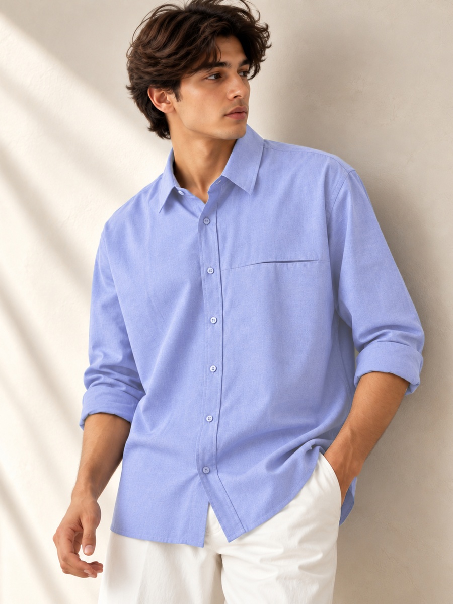 Boxy Fit Oxford Shirt