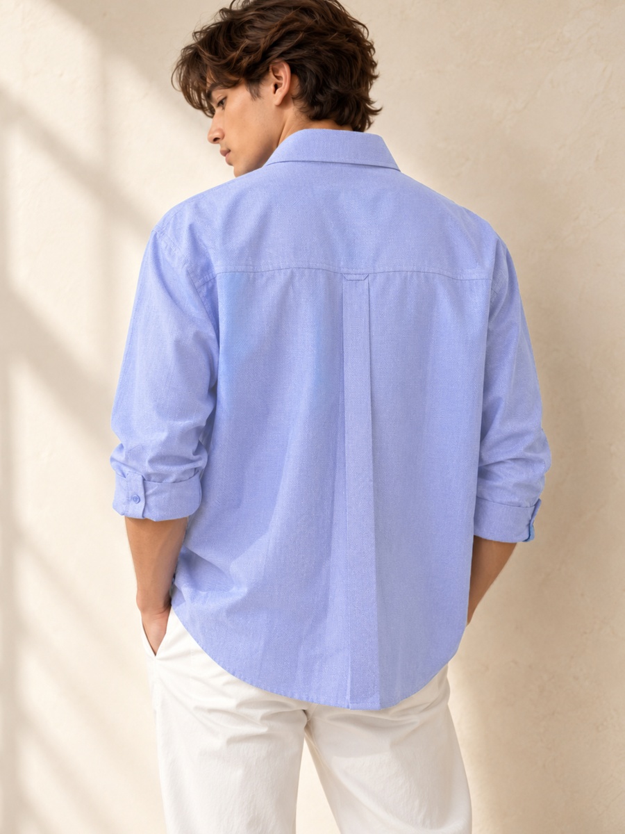 Boxy Fit Oxford Shirt