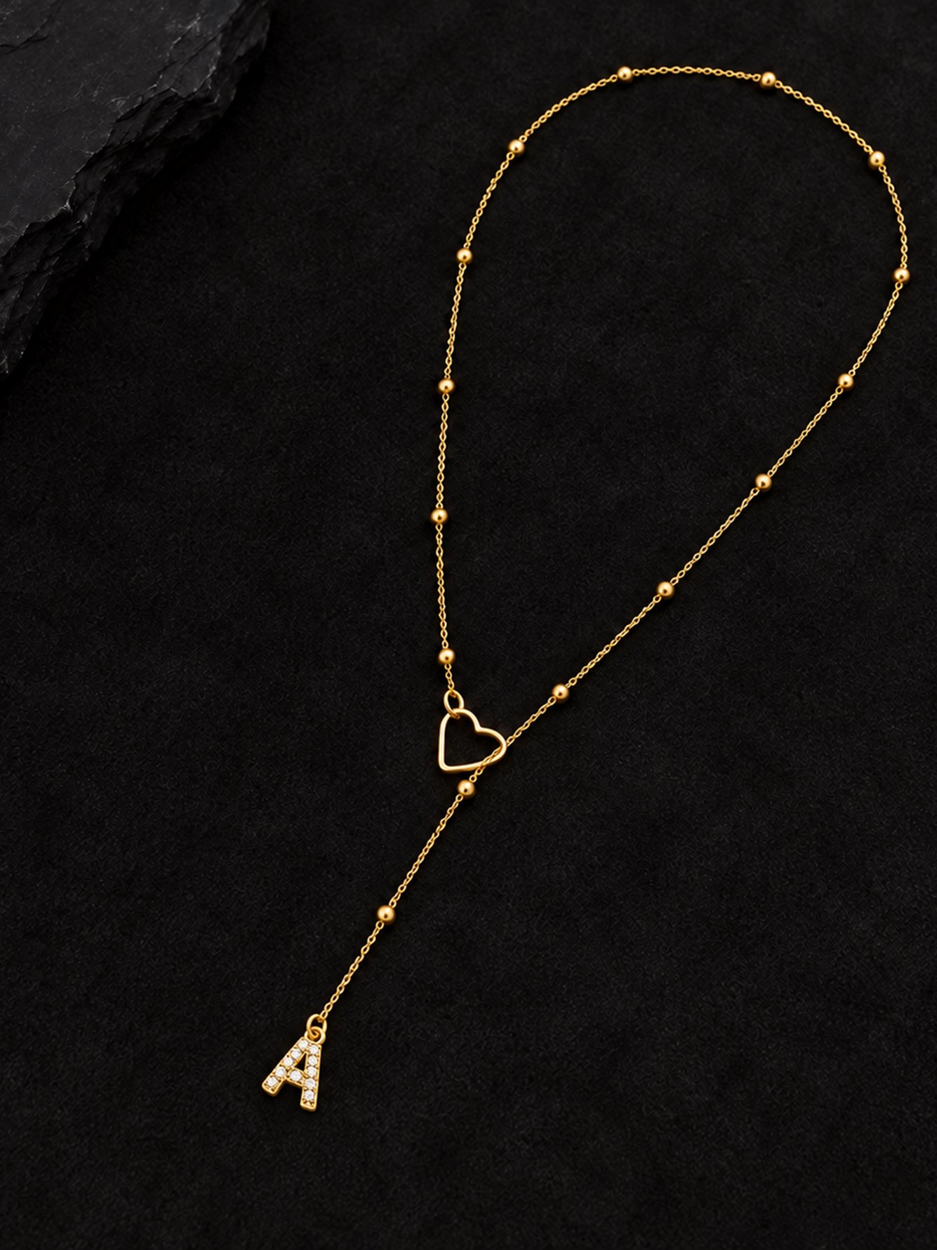 Gold Solid Y Necks and Lariats