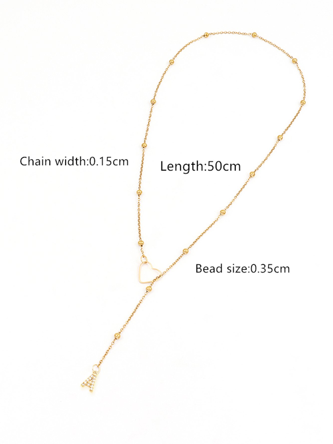 Gold Solid Y Necks and Lariats