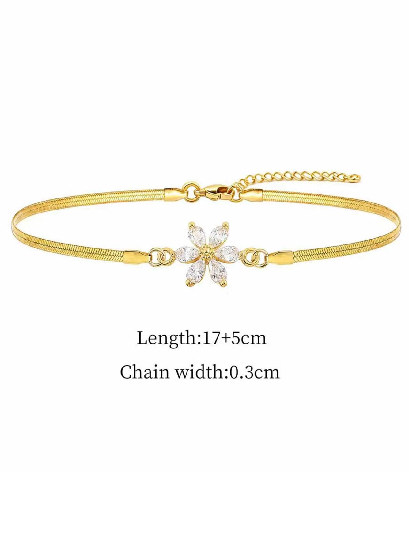 Gold Texture Wraparound Bracelet