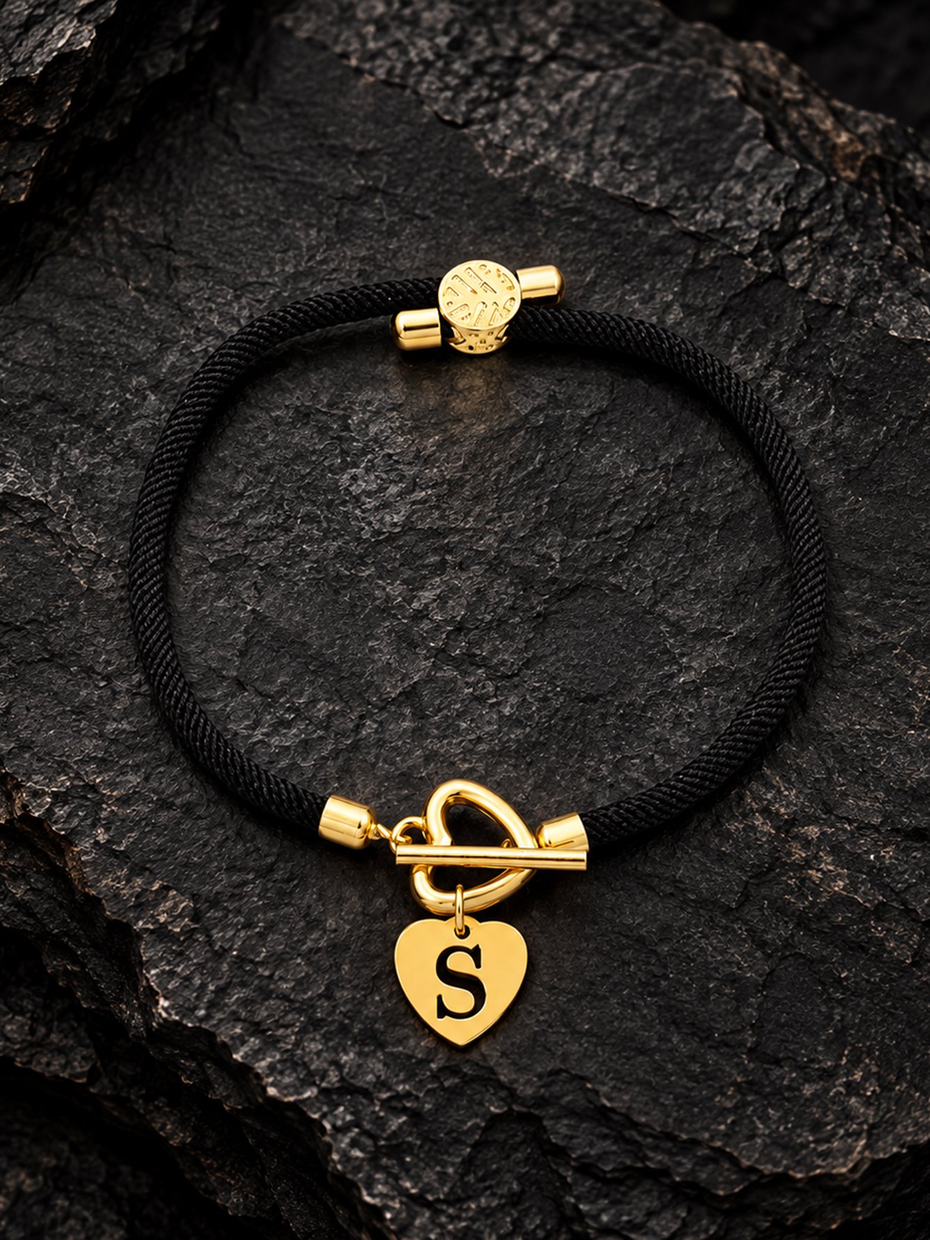 Black Solid Bracelet