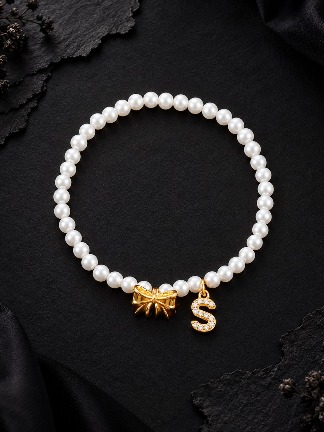 White Solid Bracelet