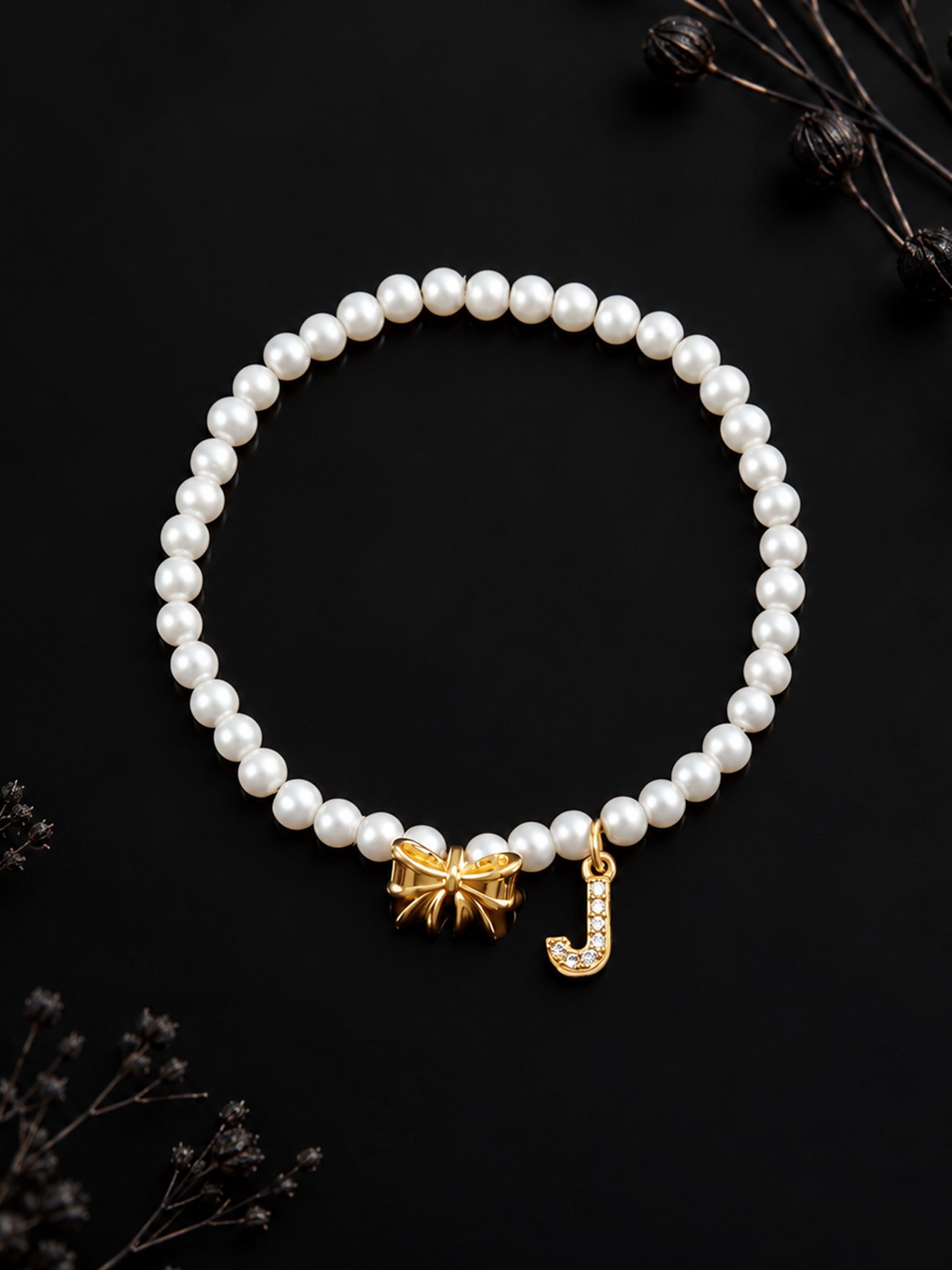 White Solid Bracelet