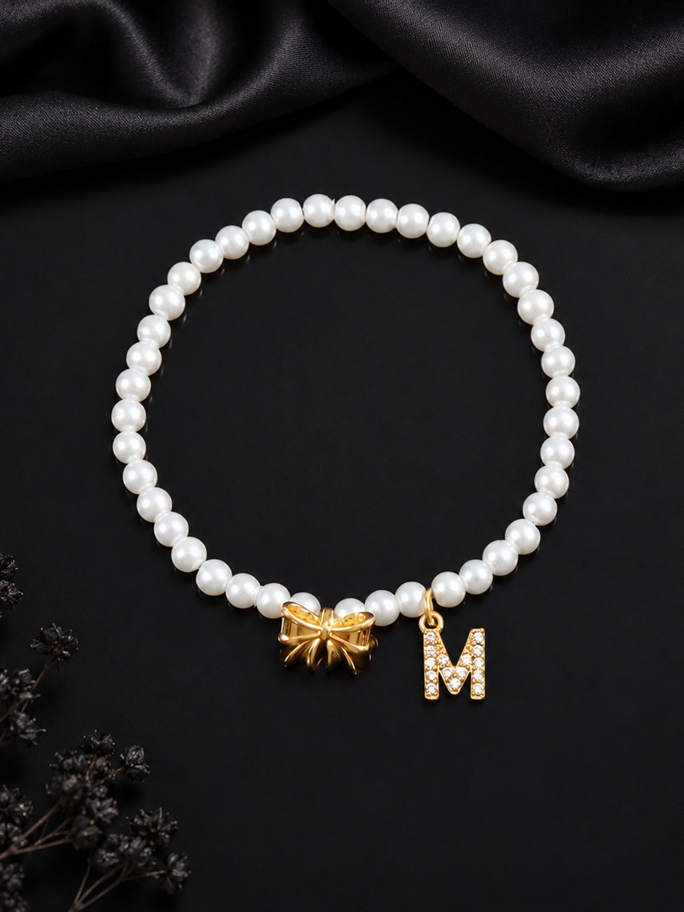 White Solid Armlet