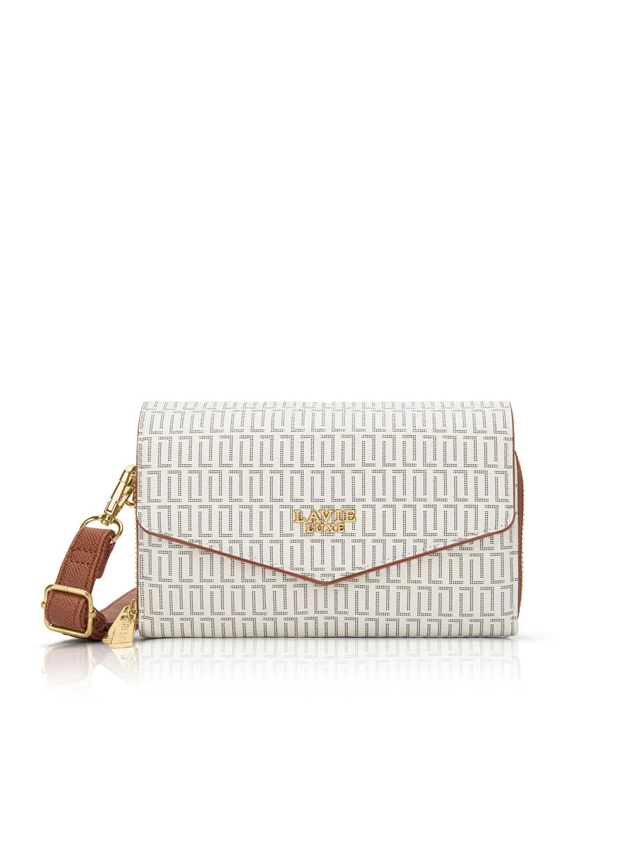Luxe Women Monogram Sally25 Horizontal (White)