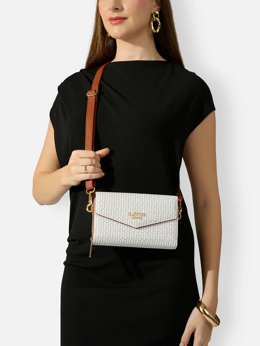 Luxe Women Monogram Sally25 Horizontal (White)