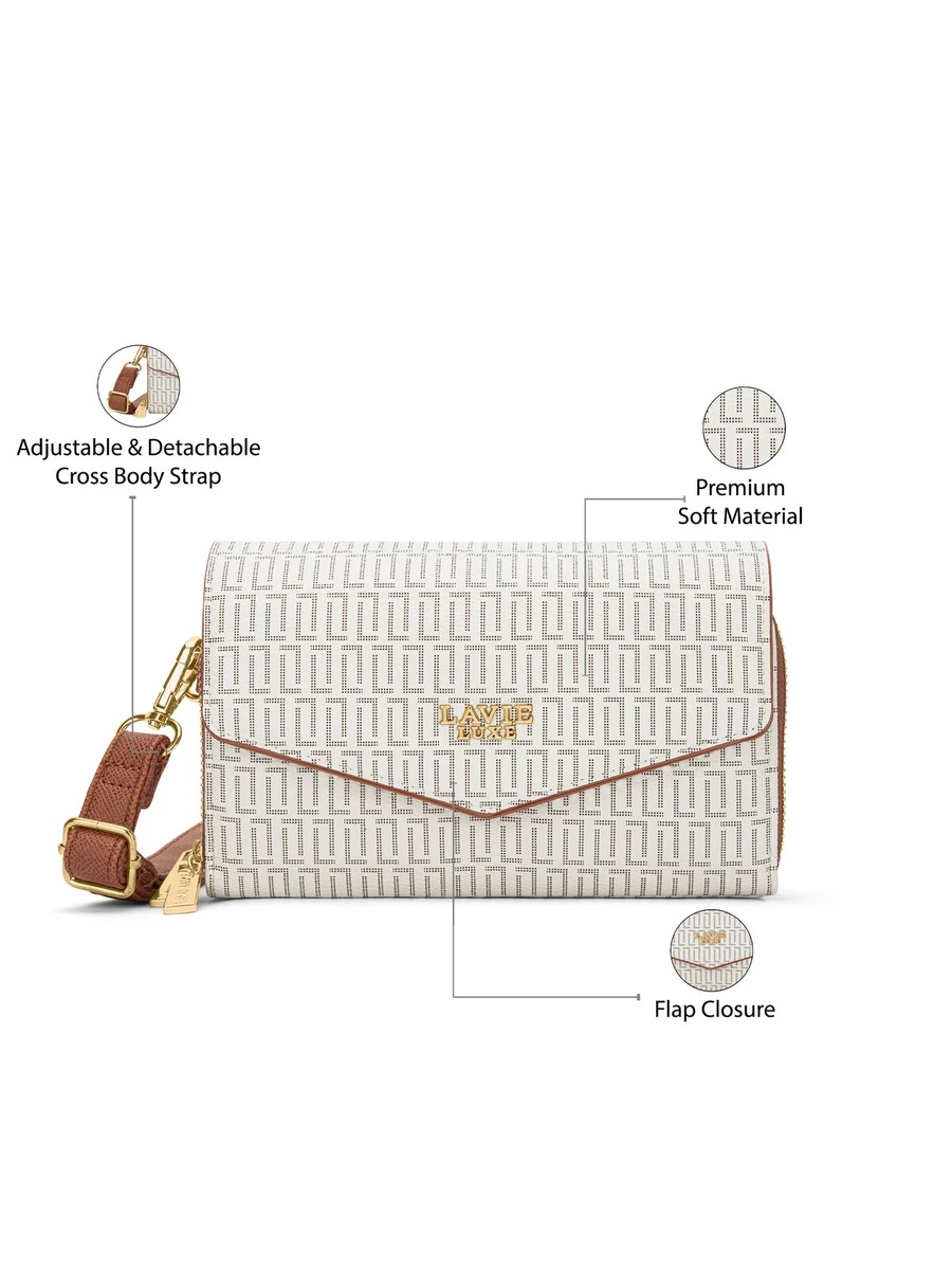 Luxe Women Monogram Sally25 Horizontal (White)