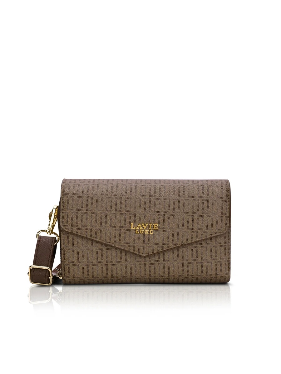 Luxe Women Monogram Sally25 Horizontal (Coffee)
