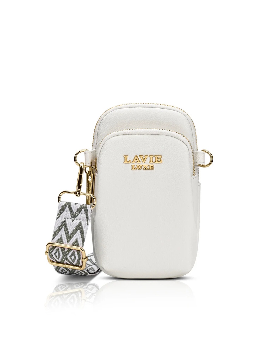 Luxe Women Mobile Vertical26 2-Compartment (White)