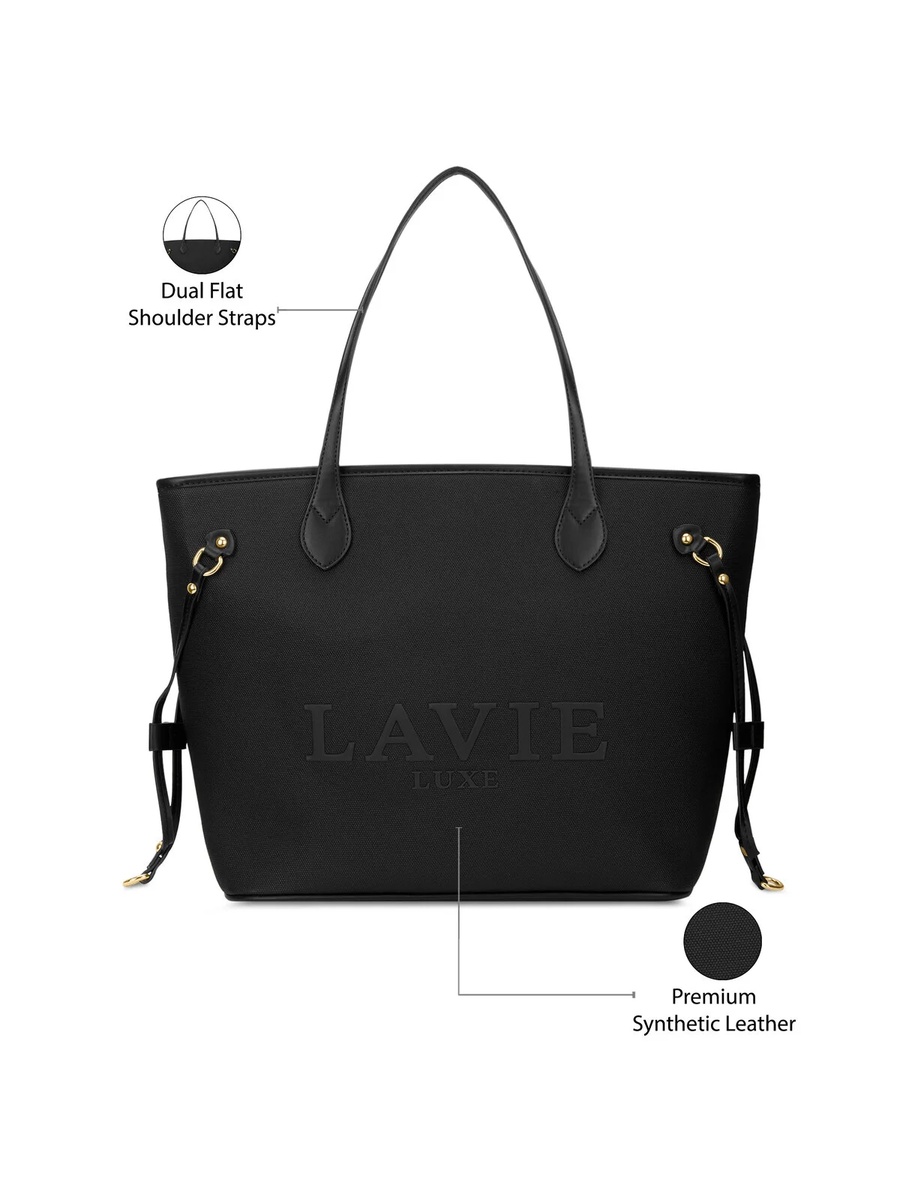 Luxe Women Elise Pro Tote (Black)