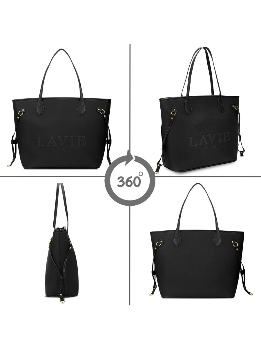 Luxe Women Elise Pro Tote (Black)
