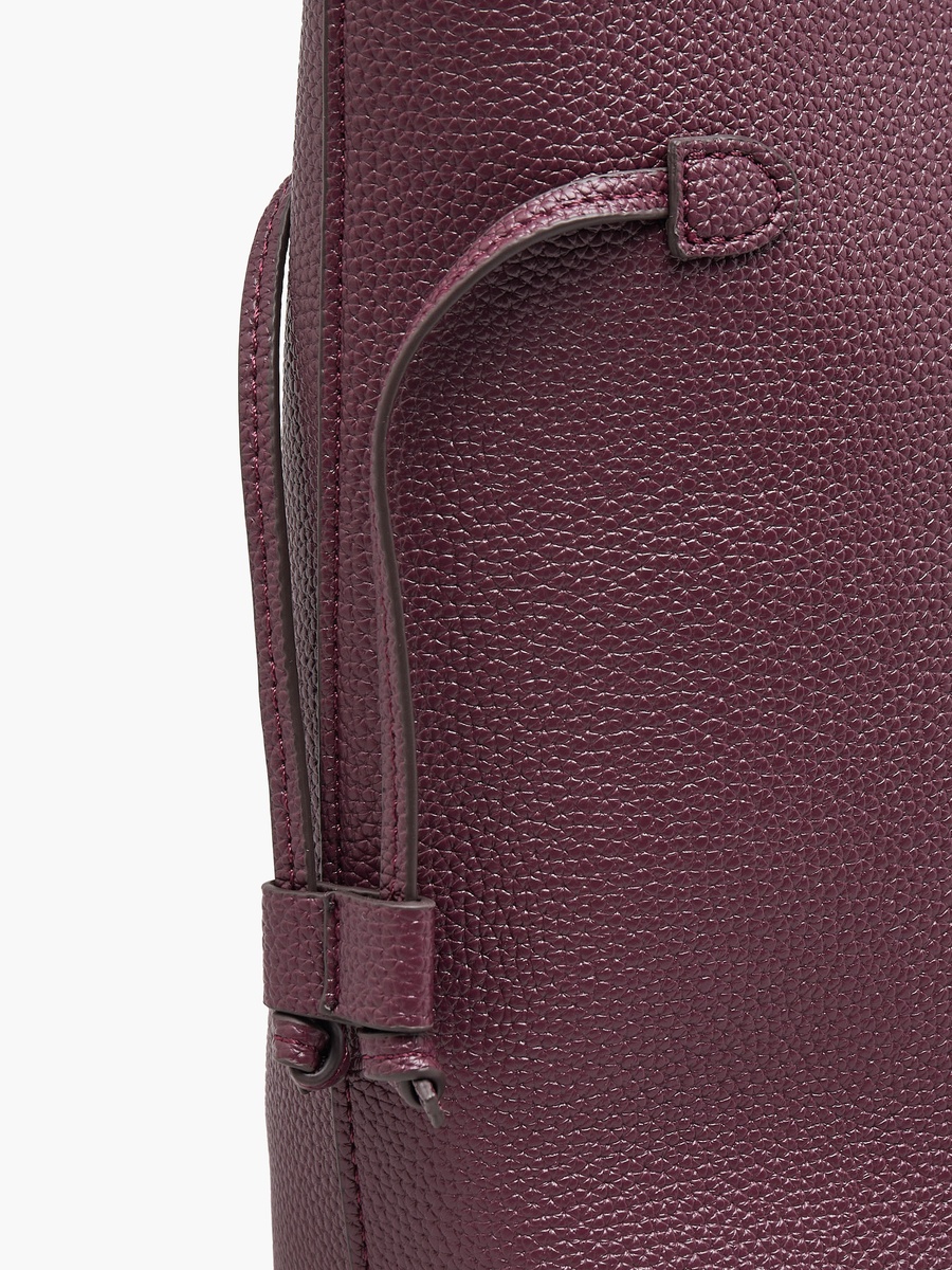 Logo Tote Bag with Zip Closure