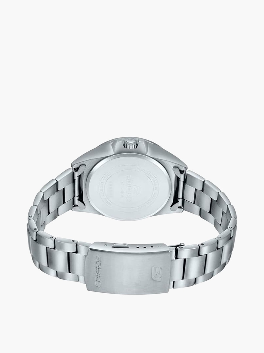 Edifice Men Silver Analog Stainless Steel Strap Watch