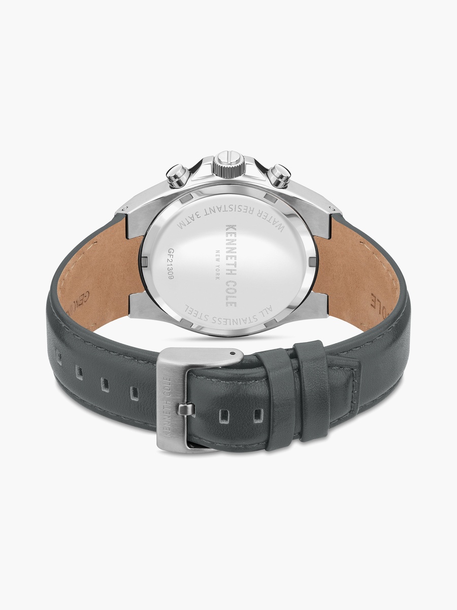Modern Dress Sport Leather Strap Multifunction Watch