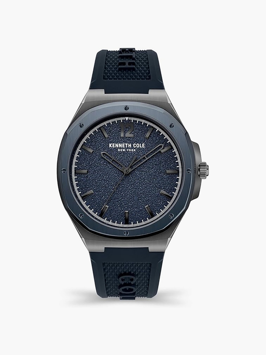 Modern Classic Silicone Strap Analog Watch