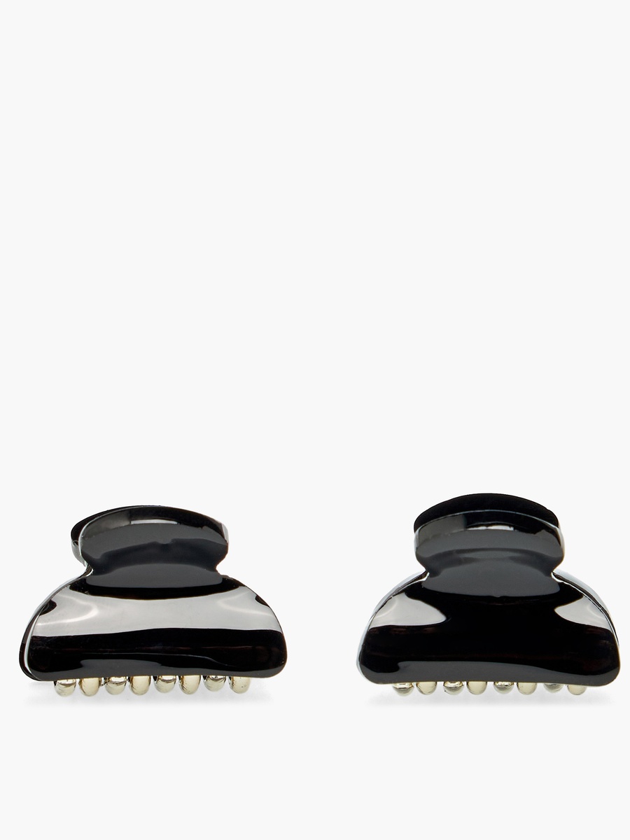 Pack of 6 Hair Clamps with Marble Finish