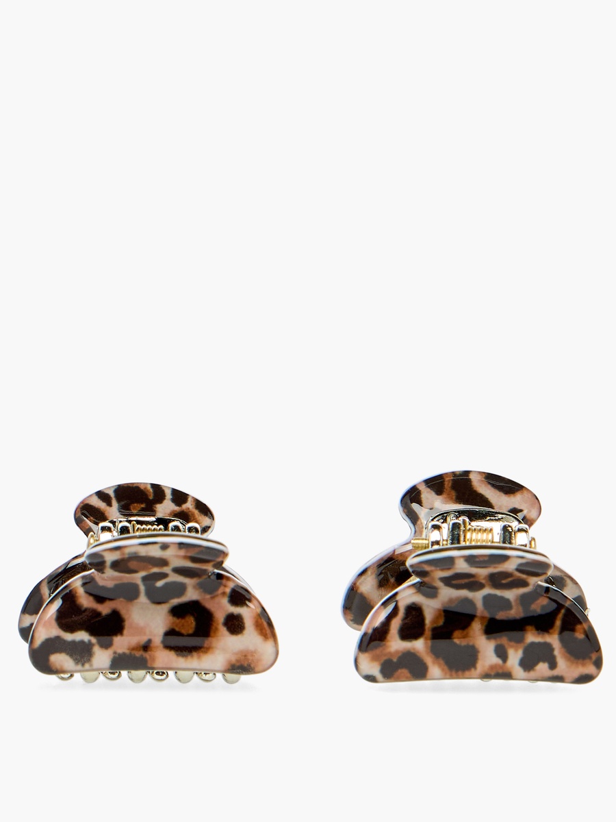 Pack of 6 Hair Clamps with Marble Finish