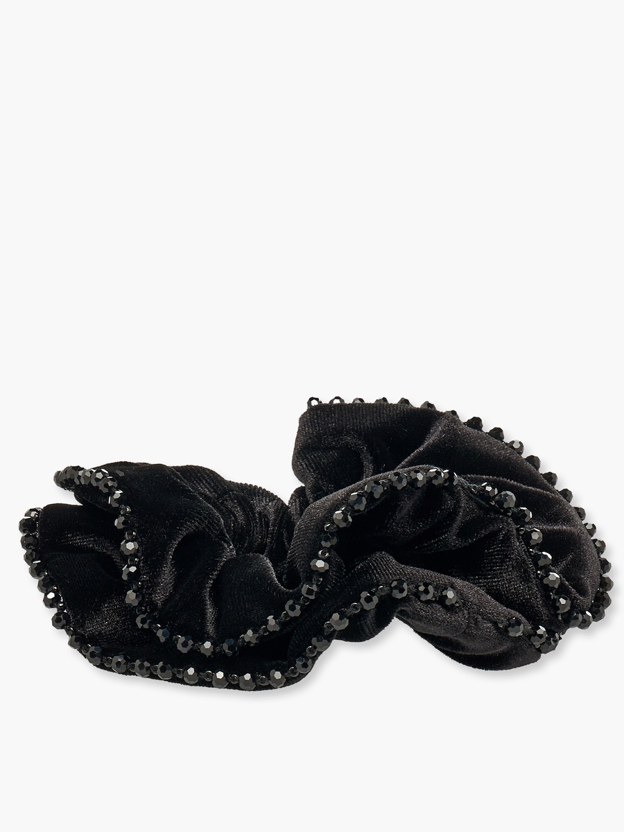 Stone Embellished Hair Scrunchie
