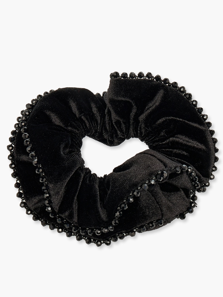 Stone Embellished Hair Scrunchie