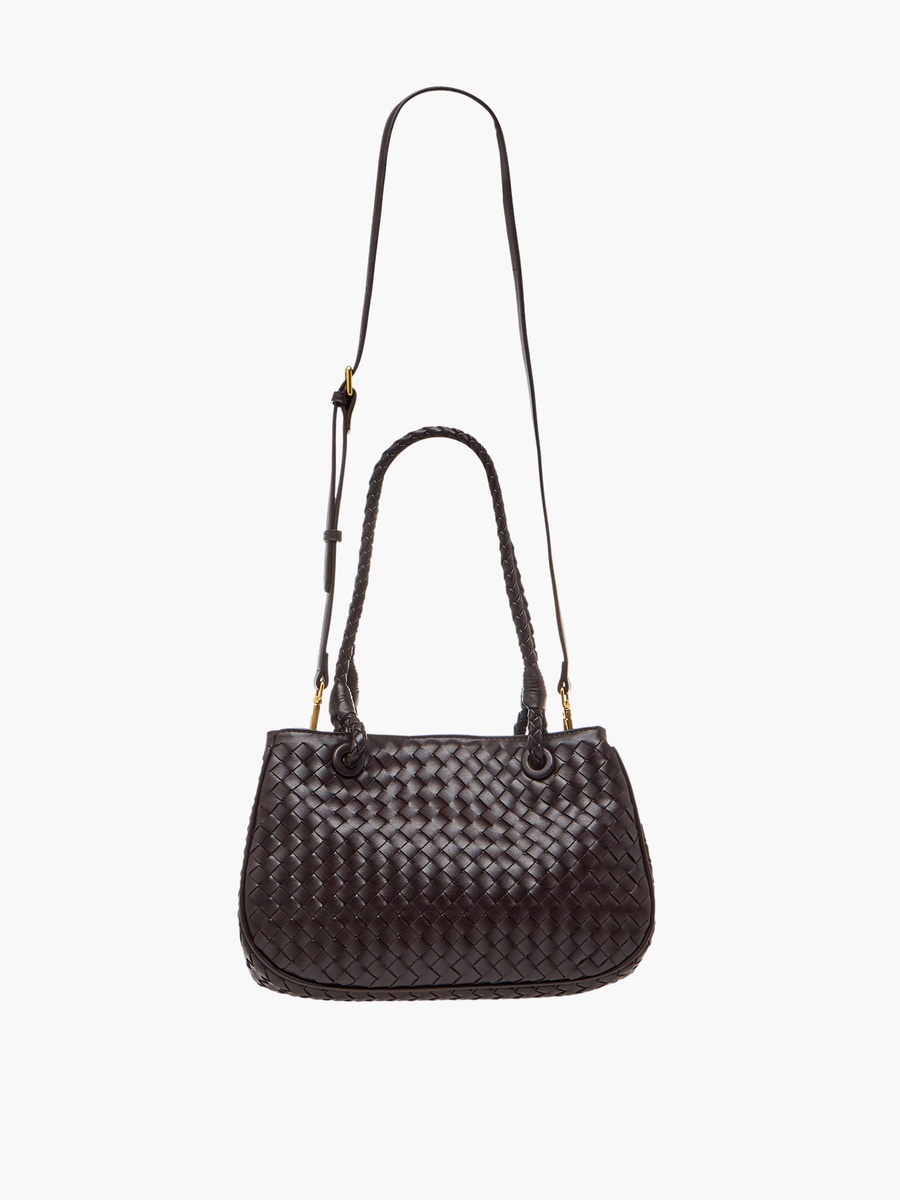 Woven Tote Bag with Detachable Strap