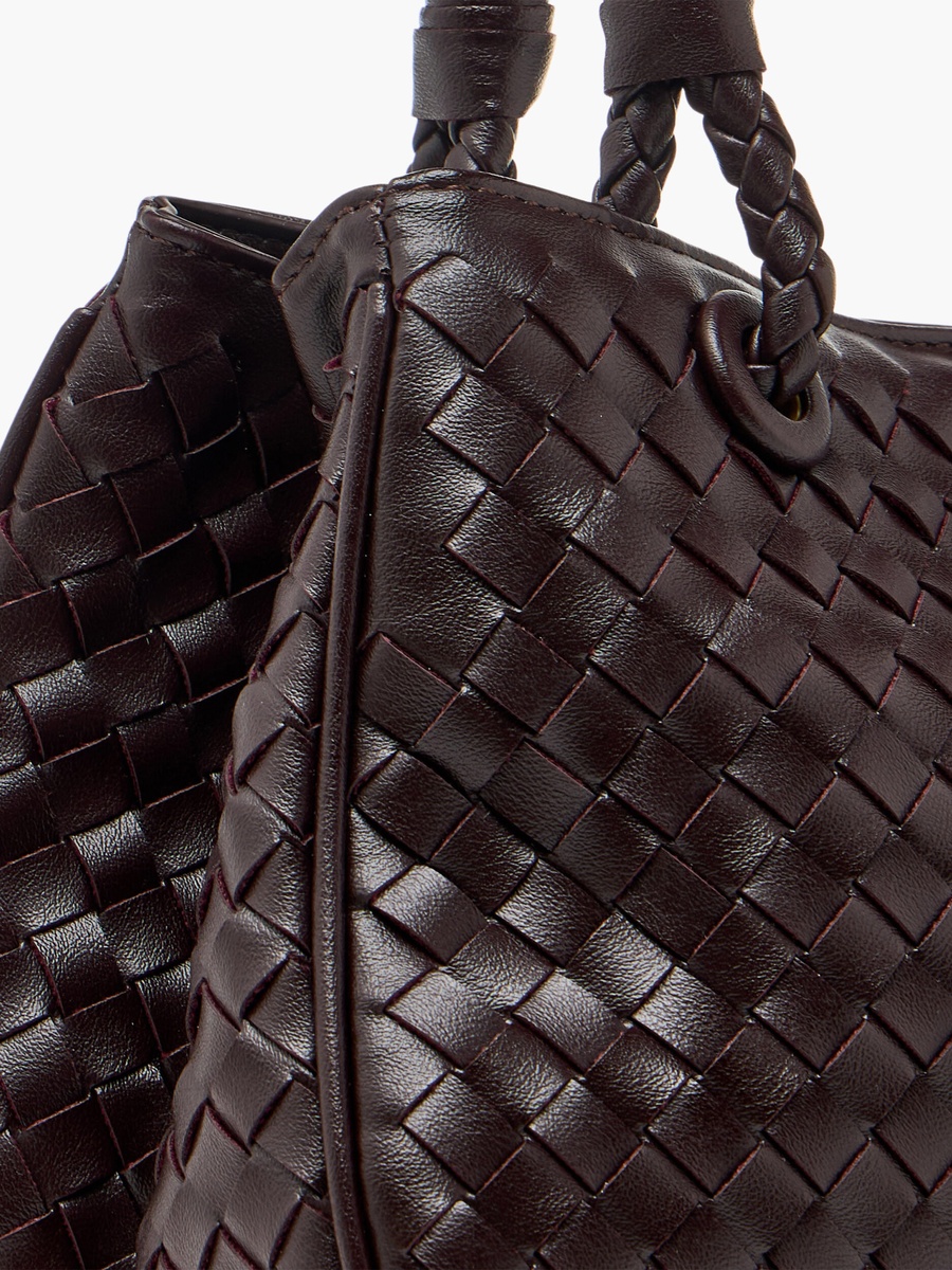 Woven Tote Bag with Detachable Strap