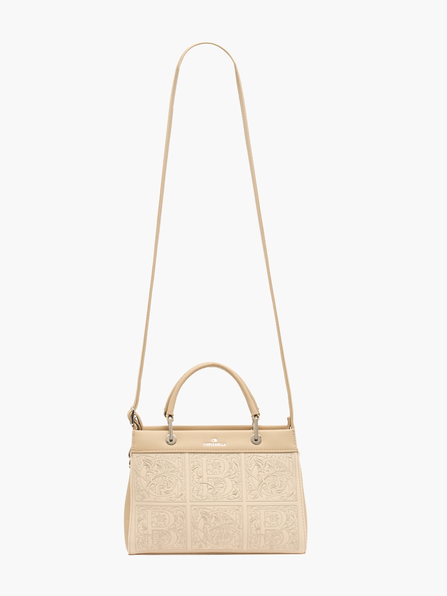 Embroidered Tote Bag with Pouch