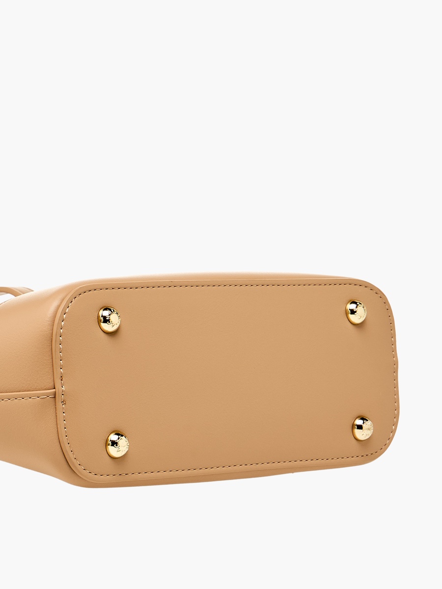 Textured Tote Bag with Pouch