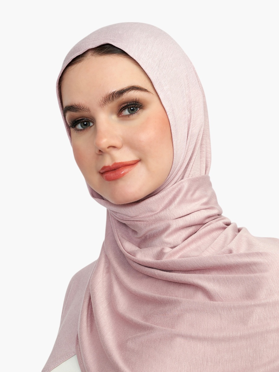 حجاب بلون موحد
