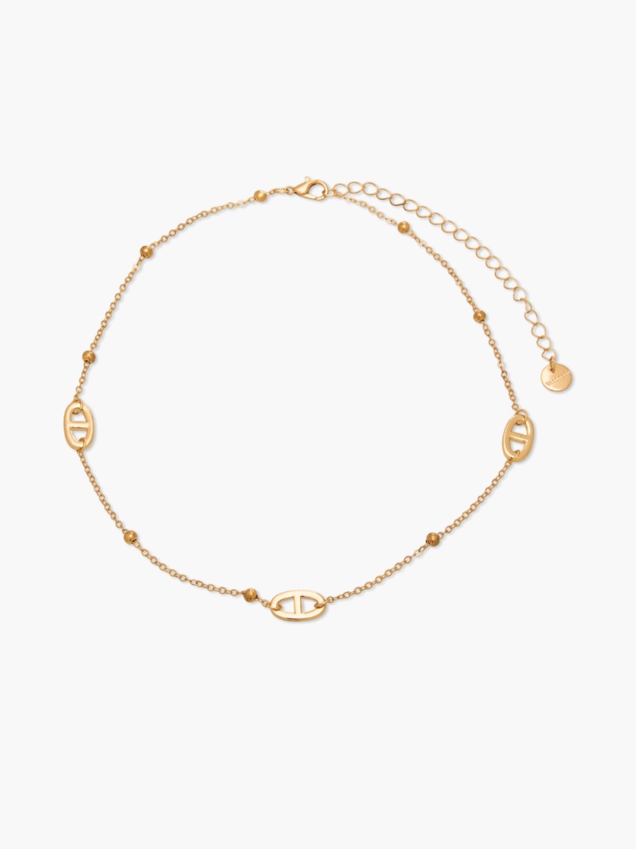 Pack of 2 Gold Tone Necklace with Pendants