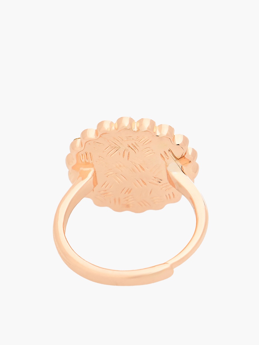 Metallic Embellished Ring