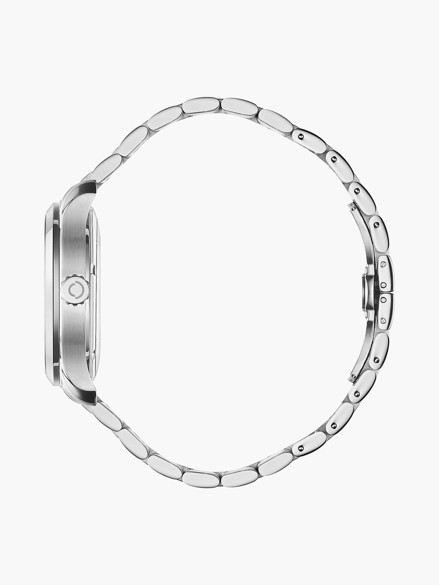 Men Automatic Round 40 MM Butterfly Buckle Watch