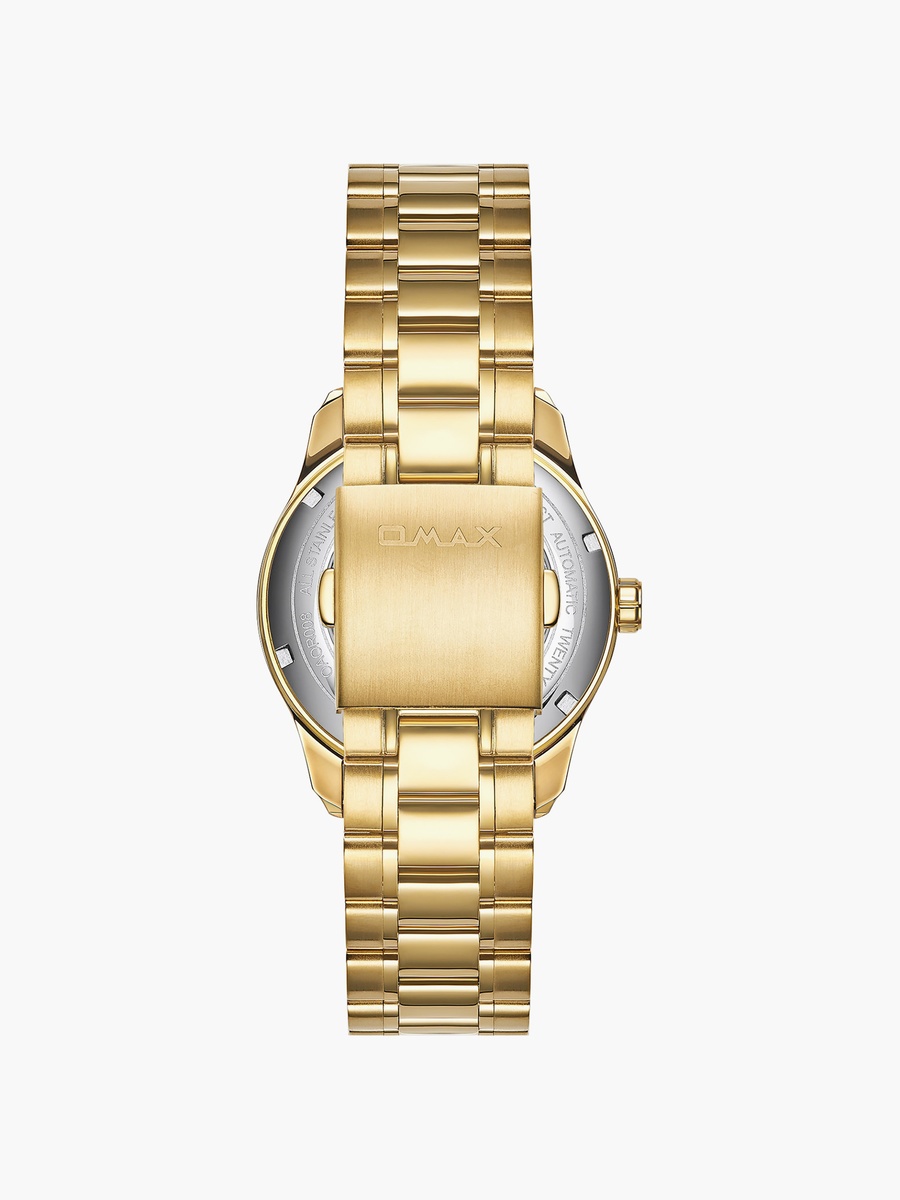 Men Automatic Round 40 MM Butterfly Buckle Watch