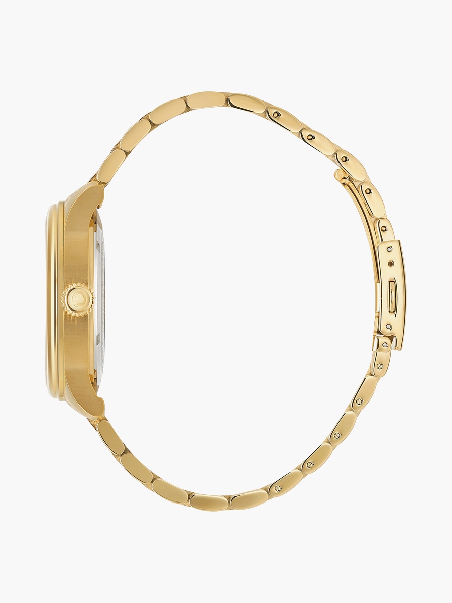 Men Automatic Round 40 MM Butterfly Buckle Watch