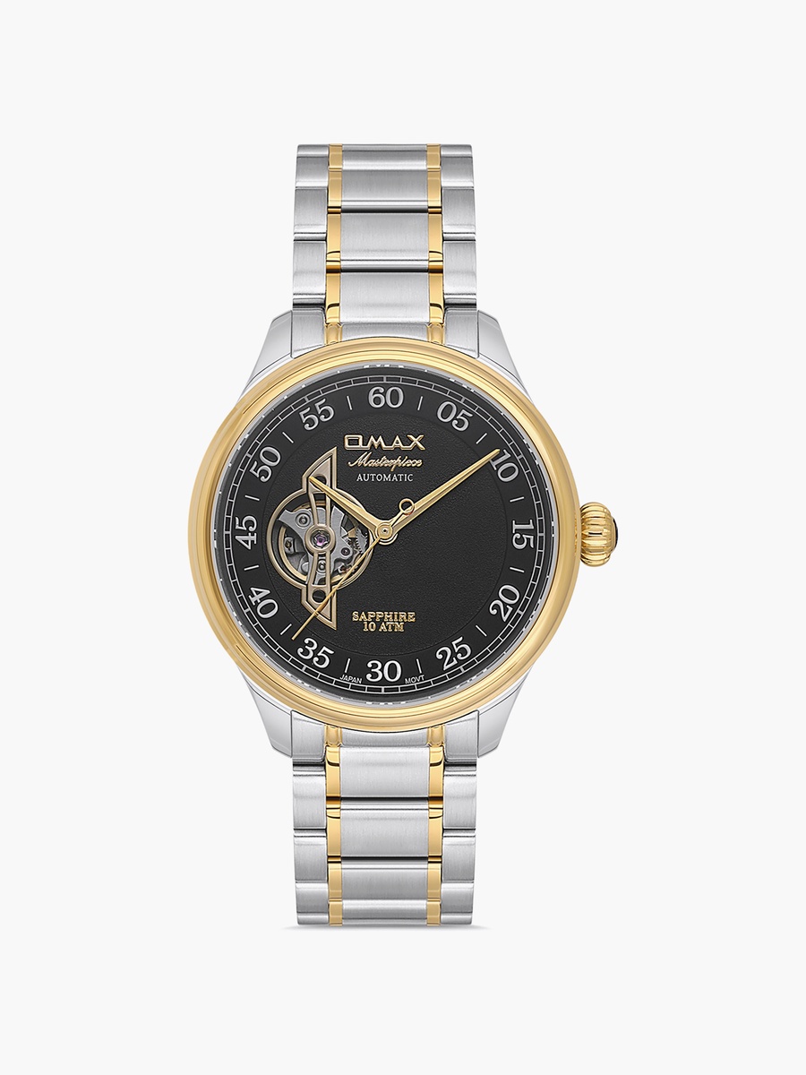 Men Automatic Round 40 MM Butterfly Buckle Watch