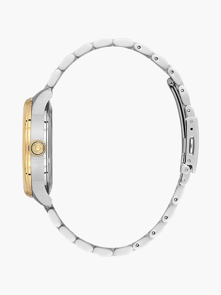 Men Automatic Round 40 MM Butterfly Buckle Watch
