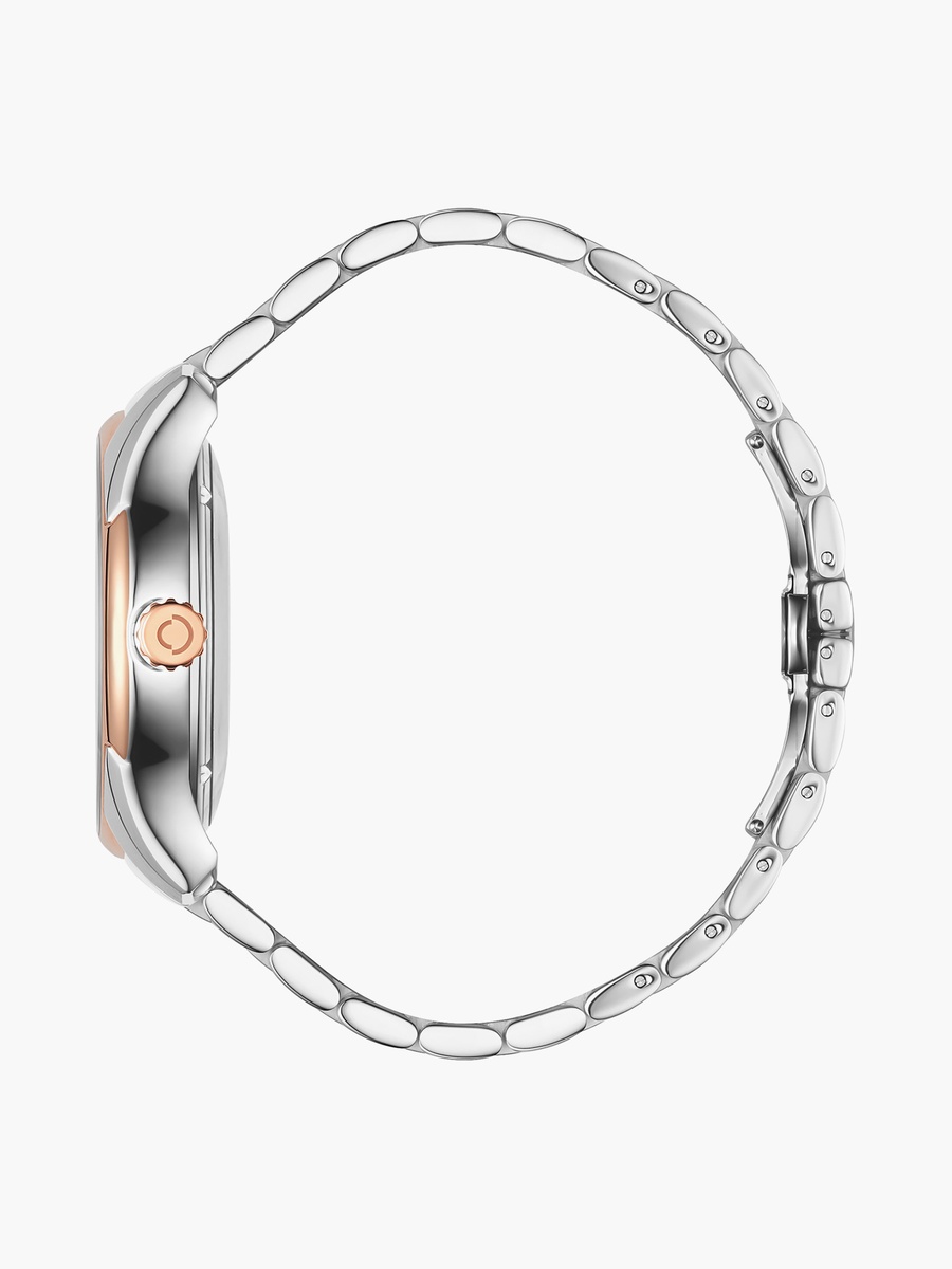 Men Automatic Round 40 MM Butterfly Buckle Watch