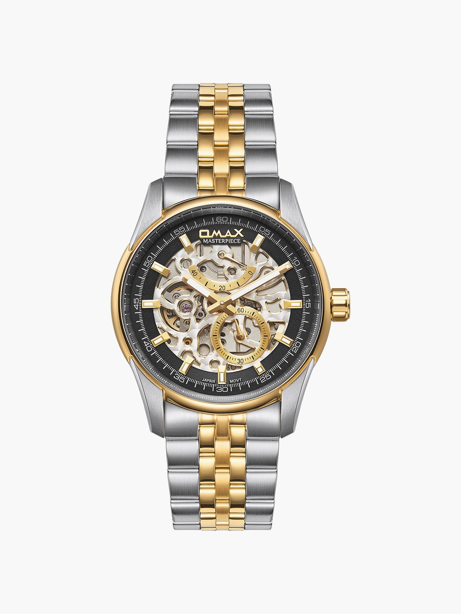 Men Automatic Round 40 MM Butterfly Buckle Watch