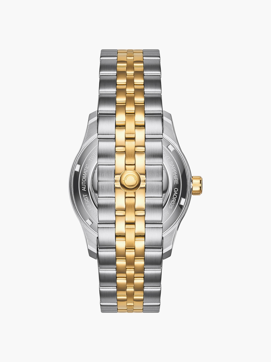 Men Automatic Round 40 MM Butterfly Buckle Watch