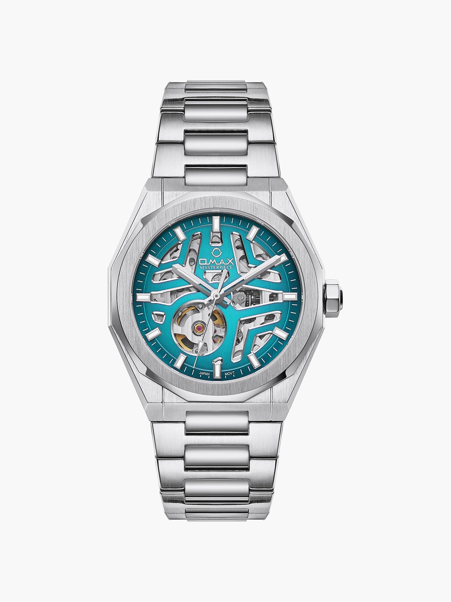Men Automatic Round 40 MM Butterfly Buckle Watch