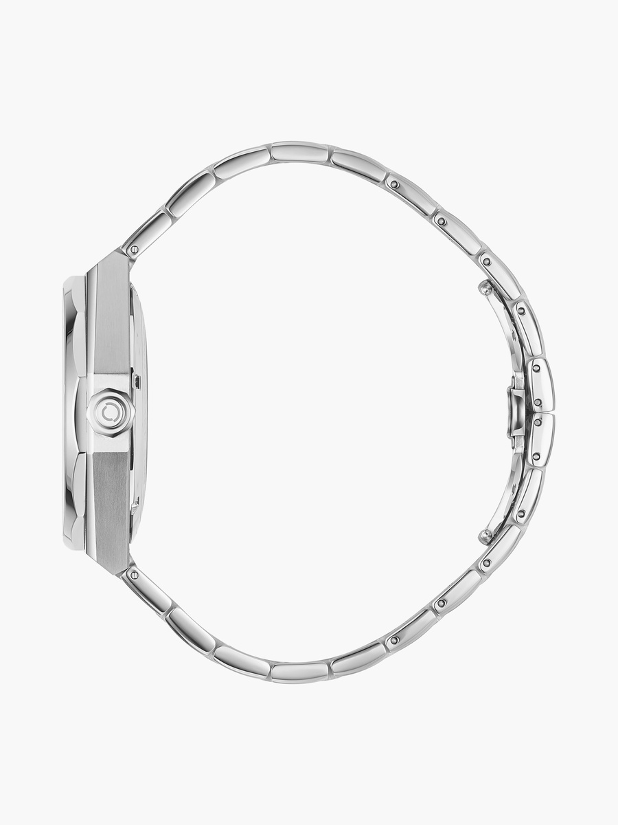 Men Automatic Round 40 MM Butterfly Buckle Watch