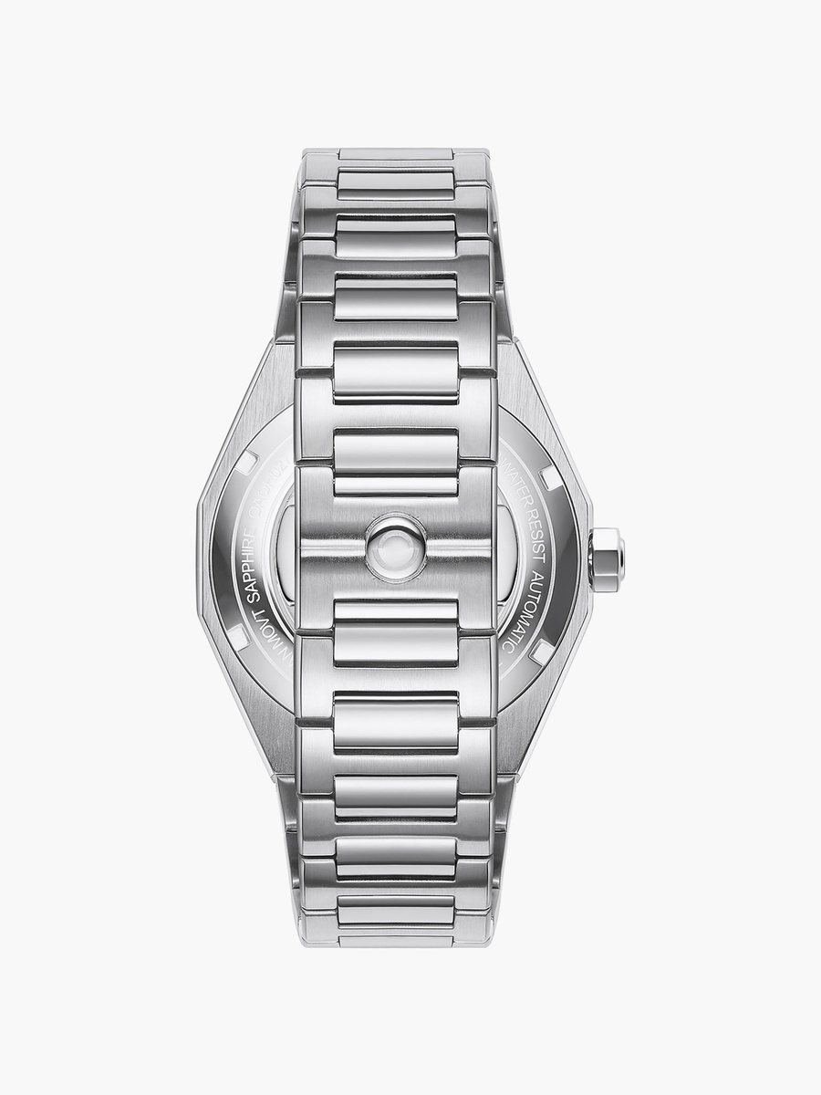 Men Automatic Round 40 MM Butterfly Buckle Watch