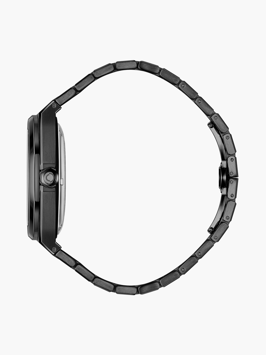 Men Automatic Round 40 MM Butterfly Buckle Watch